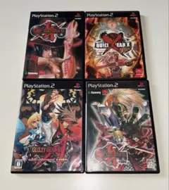 PS2 GUILTY GEAR 4本セット