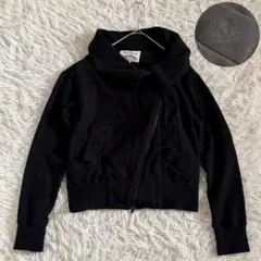 ヴィヴィアン ウエストウッド ライダースニット ダブルジップ オーブ 黒 36