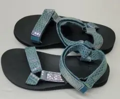 新品□teva　テバ　本革　ザ マテリアル ワールド 1010322 23cm