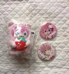 すとぷり　さとみ　缶バッジ、あにまるますこっと