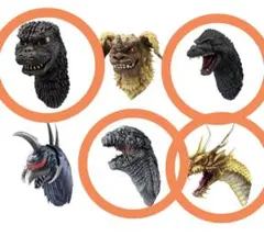 一番くじ ゴジラ 大怪獣列伝G モンスターヘッドマグネット