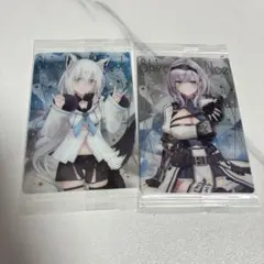 ホロライブ 白上フブキ 白銀ノエル ウエハースカード