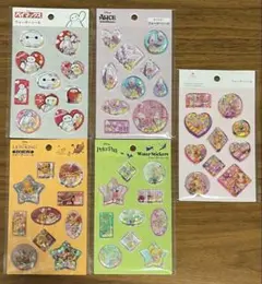 ベイマックス　オイスター　ライオンキング　ティンカーベル　ラプンツェル　シール