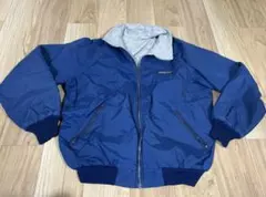 XL 80sUSA Patagonia パタゴニア シェルドシンチラジャケット青