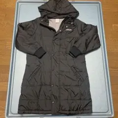 adidas フード付き ベンチコートレディース Lサイズ 黒/美中古