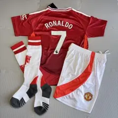 ★子供130★ クリロナ マンU 1st サッカー ユニフォーム 新品