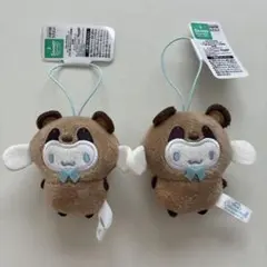 サンリオキャラクターズ　どうぶつ着ぐるみマスコット　たぬき編のサムネイル