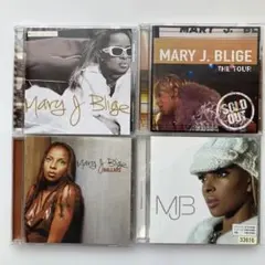 メアリー・J.ブライジ ／CDアルバム4枚セット