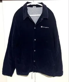 Champion コーデュロイ ジャケット ネイビー Lサイズ