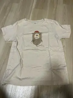 mont-bell クマイラスト Tシャツ 150サイズ クリーム色