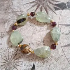 天然石ブレスレット ハンドメイド