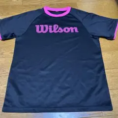 Wilson 半袖 Tシャツ ブラック ピンク スポーツウェアのサムネイル