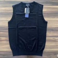ニットベスト　ネイビー　Sサイズ
