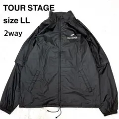 TOUR STAGE 2way レインウェア LL ナイロンジャケット 防水加工