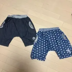 子供用　かぼちゃパンツ　2点セット