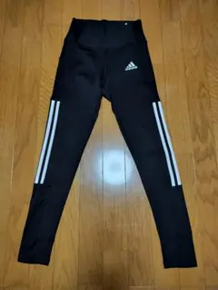 11月4日まで 後処分 adidas ブラックレギンス Ｌサイズ