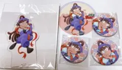 忍たま乱太郎 尾浜勘右衛門 アニカフェ アクリルスタンド 缶バッジ コースター