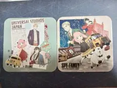 USJ SPY FAMILY コラボ ドリンク特典 コースター 2種類セット