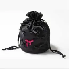 【新品)Tsuru by Mariko Oikawa 巾着バッグSTORY付録のサムネイル