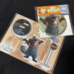 ズートピア2 ニブルズ アクリルスタンド 缶ミラー