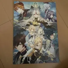 原神 A4クリアファイル 西風騎士団 - メルカリ
