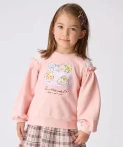 anyfam 【すみっコぐらし】レイヤード 風 トレーナー 100