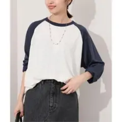 Collegiate Pacific SLOBE別注 リンガーロンTEE