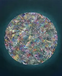 ゴリラ 原画 動物画 絵画 アクリル画 現代アート 細密画 手描き 一点物