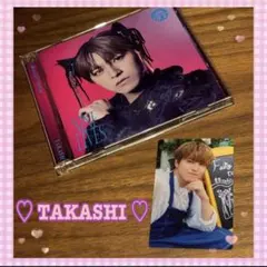 【新品未使用】超特急 NINE LIVES タカシ CD＋Blu-Rayトレカ