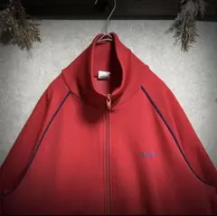 adidas トラックジャケット 西ドイツ製 L 赤 紺