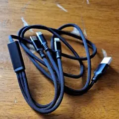 3in1 急速充電USBケーブル