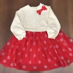 【SHOO-LA-RUE】ディズニーコラボ　　ミニーチュールワンピース