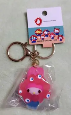 サンリオ　ミャクミャク 立体マスコット　キーホルダー　マイメロディ
