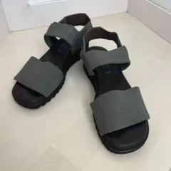 Mode et Jacomo DICI ダブルバンドフラットサンダル　カーキのサムネイル