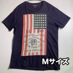 ラルフローレン デニム&サプライ アメリカ国旗 Tシャツ M 星条旗 半袖