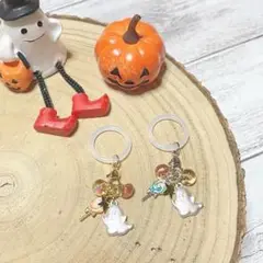 ハロウィン おばけのアンブレラマーカー(ブルー)