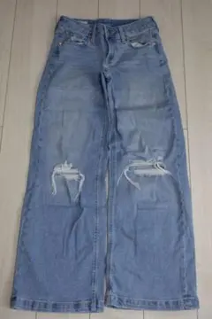 GAP LOW RISE STRIDE 26 / 2R ライトブルーデニム