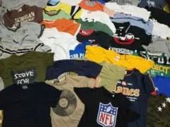 難あり　大量まとめ売り　約50枚■140cm　男の子用　ボーイズ　半袖Tシャツ