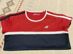 Babolat テニスウェア Tシャツ レッド ネイビーのサムネイル
