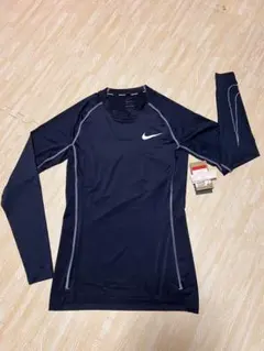 新品NIKE PRO Dri-FITロングスリーブメンズブラックLサイズ