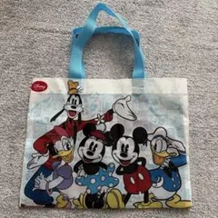 ディズニー シークレットミニトート　横長タイプ 水色 ディズニーストア