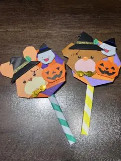 20個ハロウィンキャンディ　クマ　ウサギ