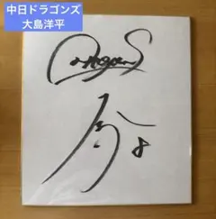 2026年最新】中日ドラゴンズ サイン色紙の人気アイテム - メルカリ