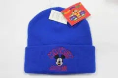 MICKEY for KIDS☆ミッキー子供用ニット帽子.ブルー