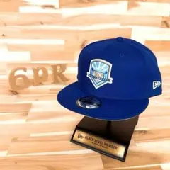美品/レア【ニューエラ×ドジャース】50周年 限定パッチ キャップ 青×グレー