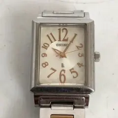 SEIKO ARC セイコー アーク クォーツ 腕時計 コンビカラー スクエア