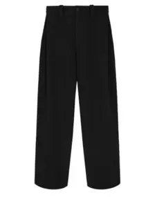 美品】25SS JIL SANDER ステッチ ワイド ワークパンツ 50 黒 - メルカリ