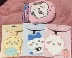 ちいかわトラベルネームタグ、ちいかわ、ハチワレ、うさぎ3個セット