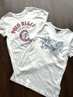 ローレンラルフローレン＆ポロラルフローレンTシャツ2枚組 S