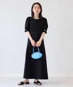 Ray BEAMS / カットアウト パフスリーブ ワンピースのサムネイル